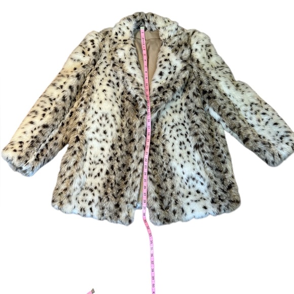 Vintage Mirage Outerwear Snow Leopard 1980s  Coat - Picture 4 of 6